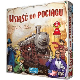 Wsiąść do Pociągu  USA Gra Polska edycja bestsellerowego Ticket to Ride z mapą USA