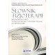 Słownik fizjoterapii-mianownictwo polsko-angielskie i angielsko-polskie z definicjami